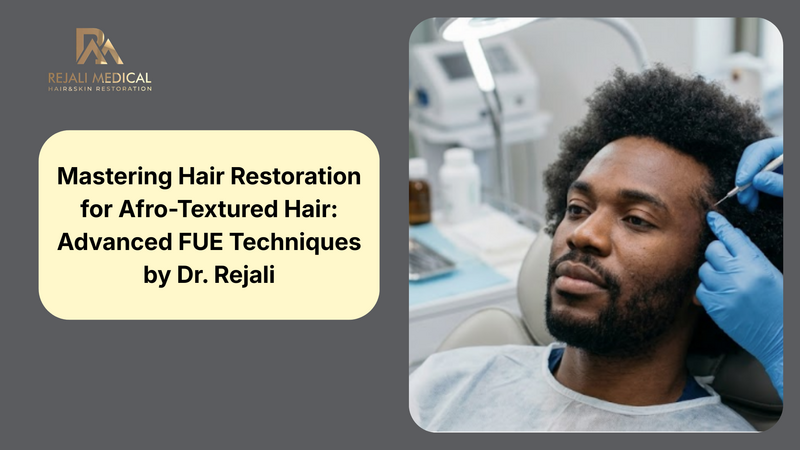 Mastering Hair Restoration for Afro-Textured Hair: Advanced FUE Techniques by Dr. Rejali