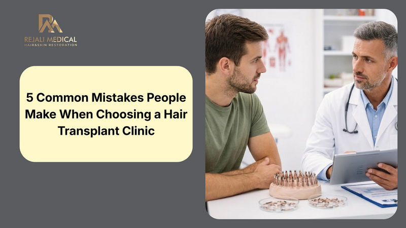 5 Common Mistakes People Make When Choosing a Hair Transplant Clinic