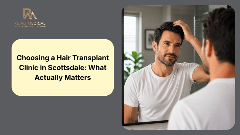 Choosing a Hair Transplant Clinic in Scottsdale What Actually Matters