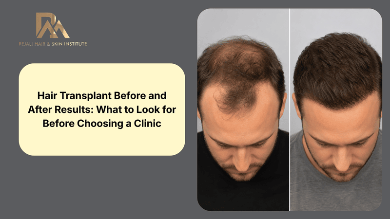 Hair Transplant Before and After Results: What to Look For