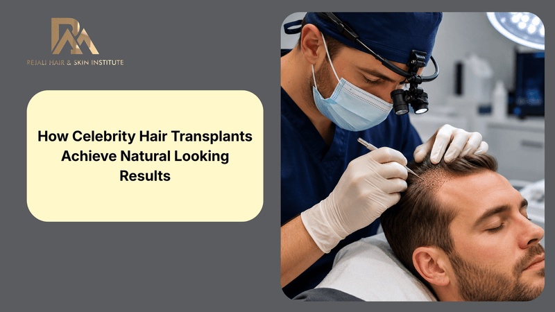 How Celebrity Hair Transplants Achieve Natural Looking Results