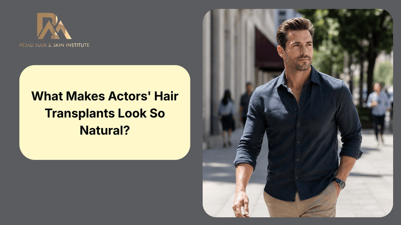 What Makes Actors' Hair Transplants Look So Natural?
