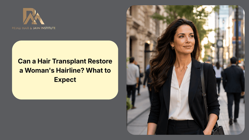 Can a Hair Transplant Restore a Woman's Hairline