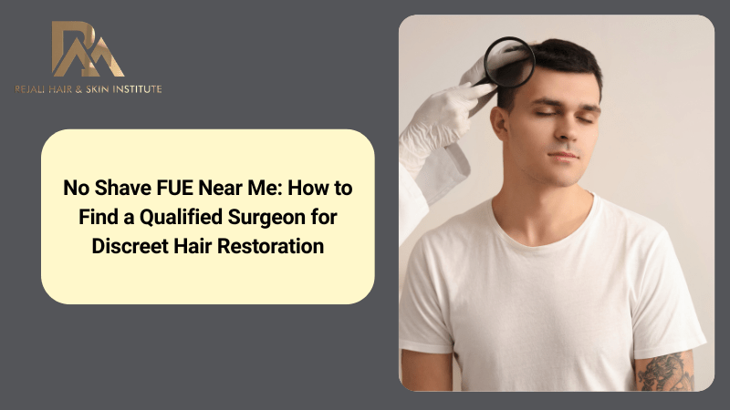 No Shave FUE Near Me: How to Find a Qualified Surgeon for Discreet Hair Restoration