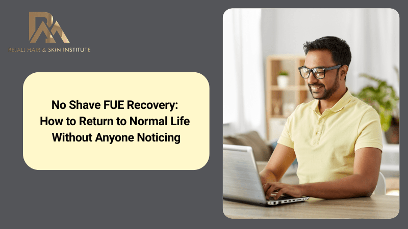 No Shave FUE Recovery: How to Return to Normal Life Without Anyone Noticing