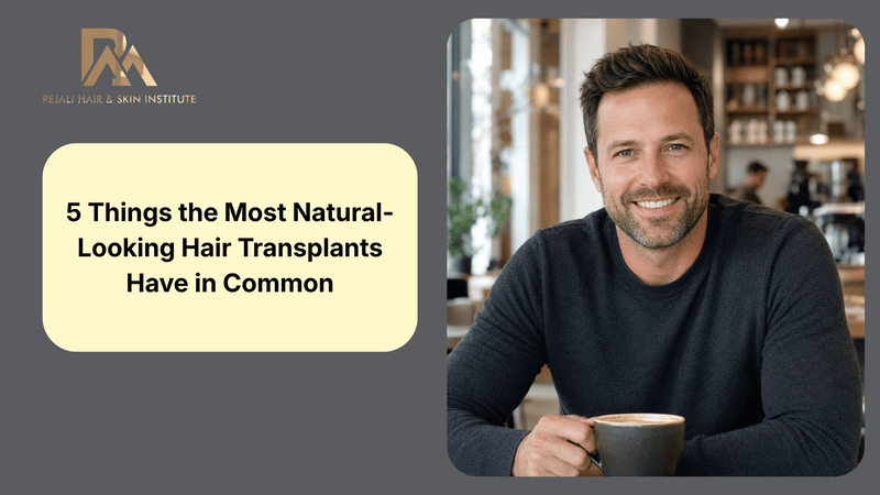 5 Things the Most Natural-Looking Hair Transplants Have in Common