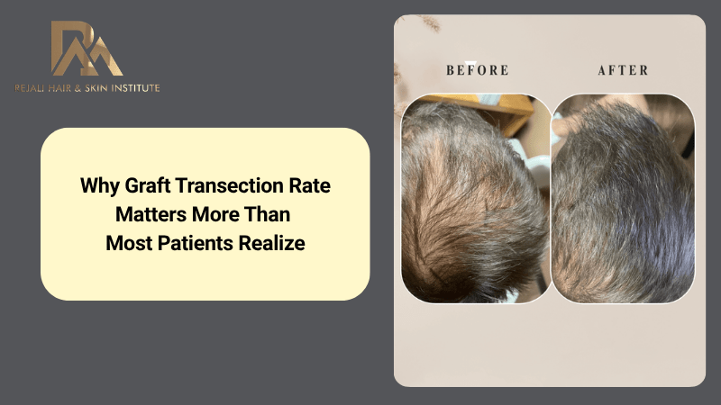 WAW FUE transection rate graft quality