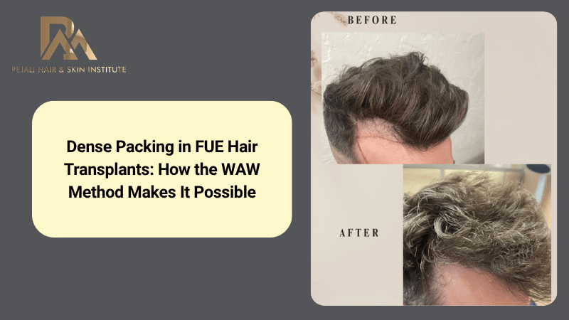 WAW FUE dense packing hair transplant