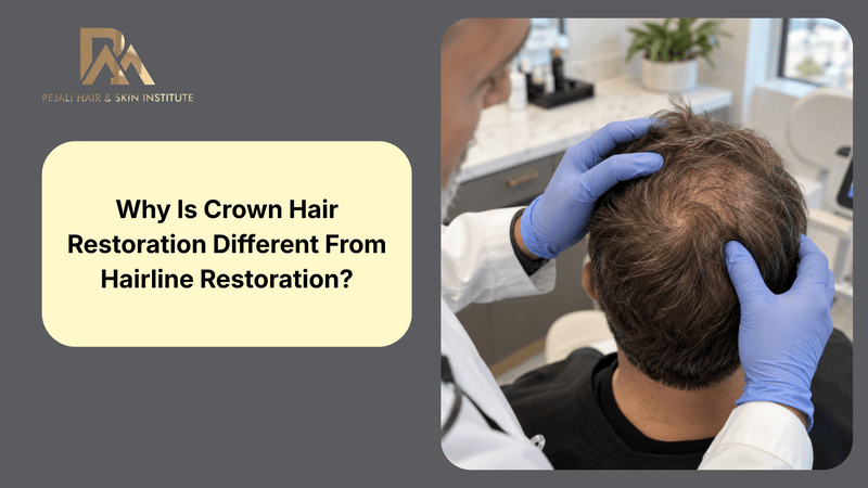 Why Is Crown Hair Restoration Different From Hairline Restoration