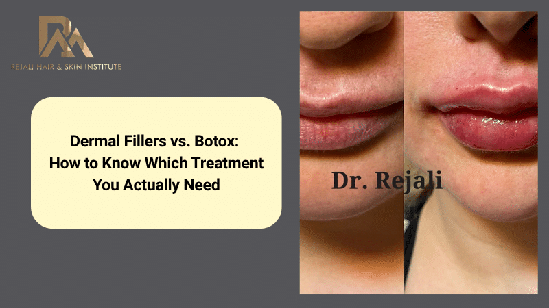 dermal fillers vs Botox
